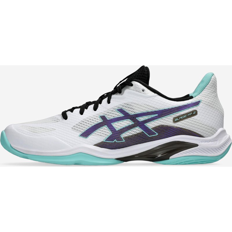 Herren Badminton- und Squash-Hallenschuhe - Blade FF 2 leicht, weiß