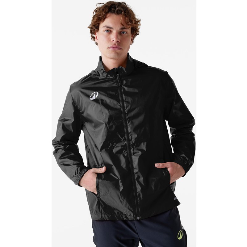 Damen/Herren Fußball Windjacke - Essential Club 50 schwarz