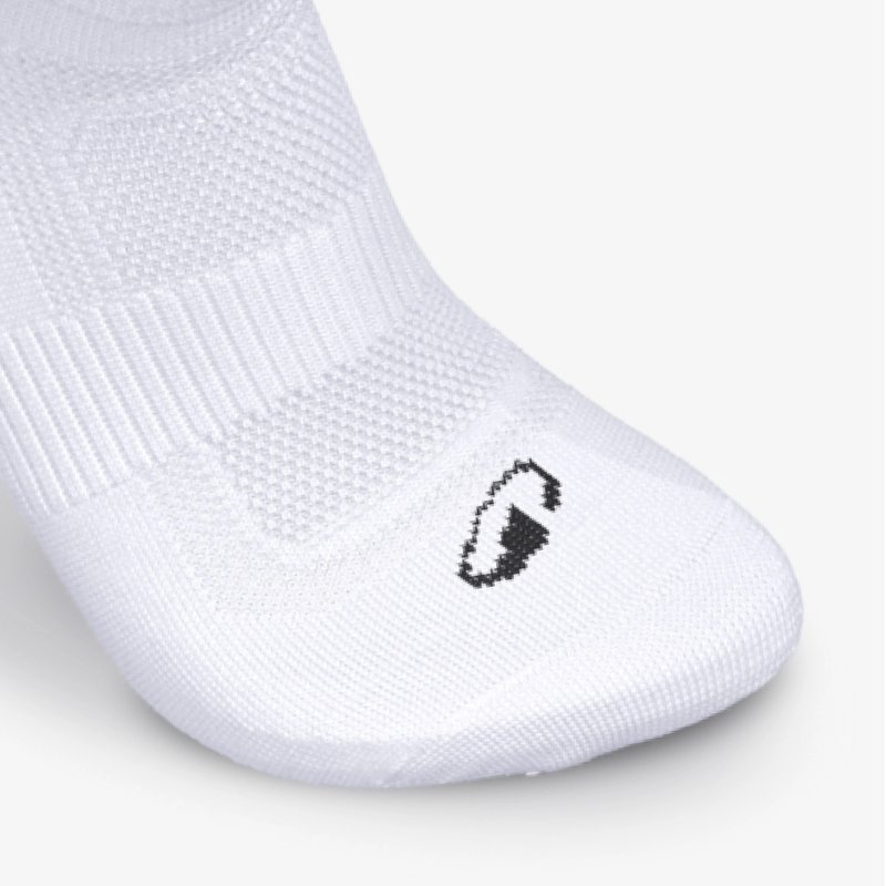 Socken Leichtathletik niedriger Schaft Kinder weiss 3 Paar