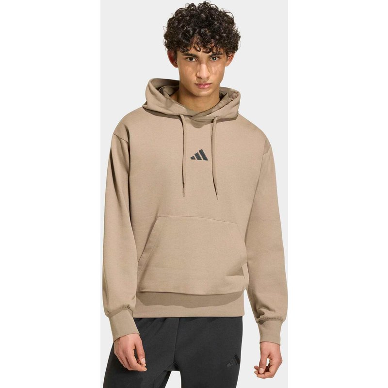 Hoodie Baumwolle - khaki