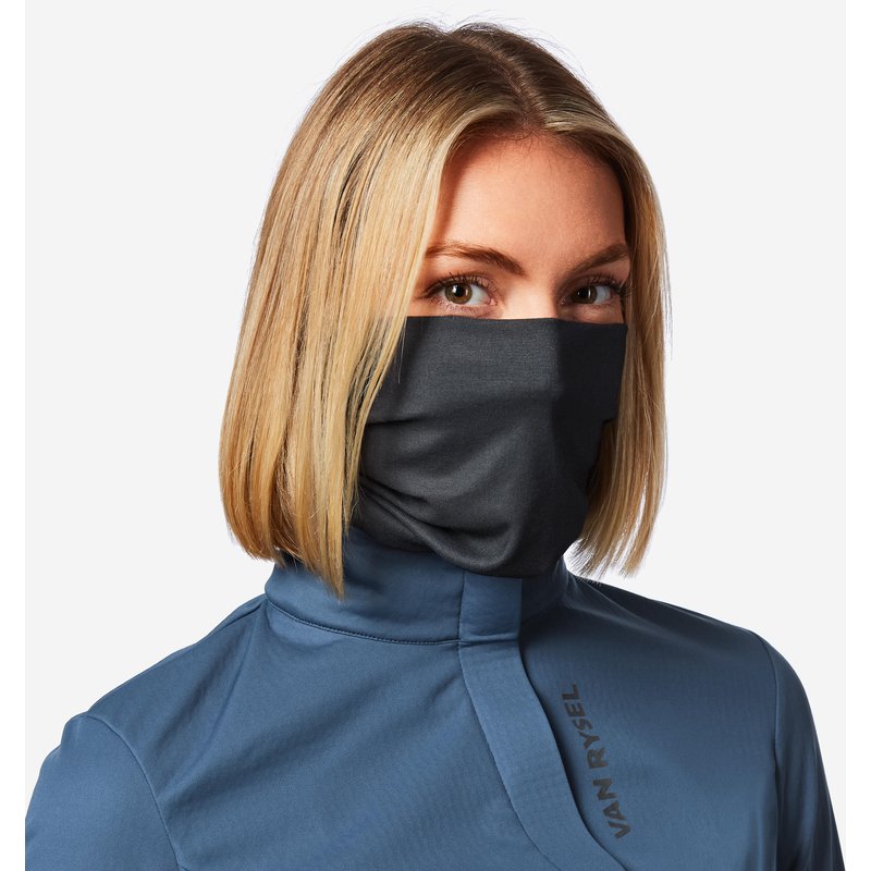 Fahrrad Schlauchtuch Fleece 500 schwarz
