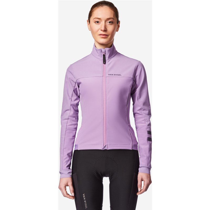 Fahrrad Winterjacke Rennrad „EDR“ Damen lila