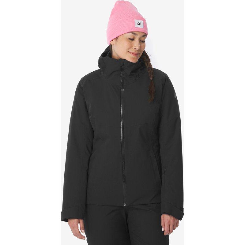 Skijacke Snowboardjacke Damen wasserdicht - 500 schwarz