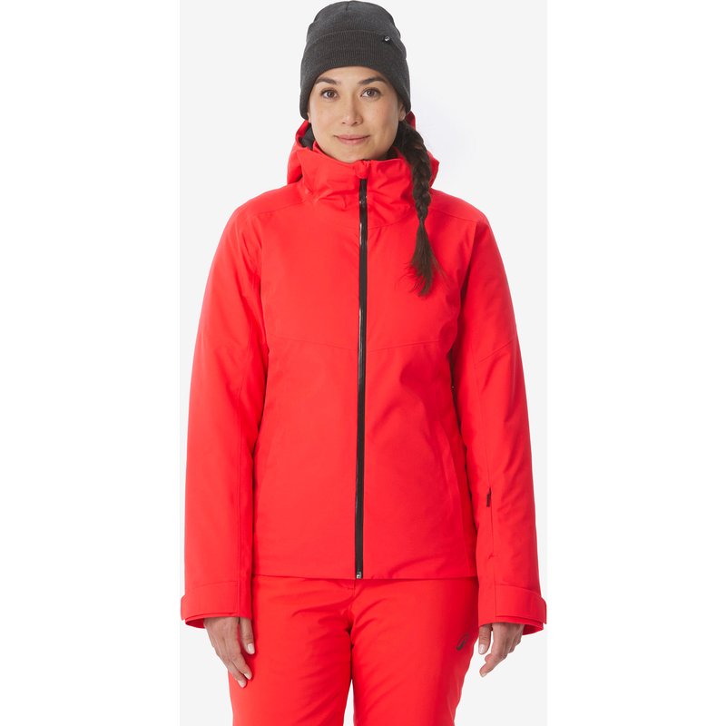 Skijacke Snowboardjacke Damen wasserdicht - 500 rot