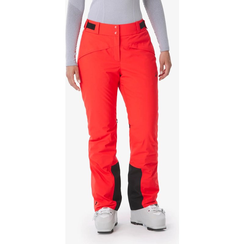 Skihose Snowboardhose Damen warm atmungsaktiv - Pant 500 rot