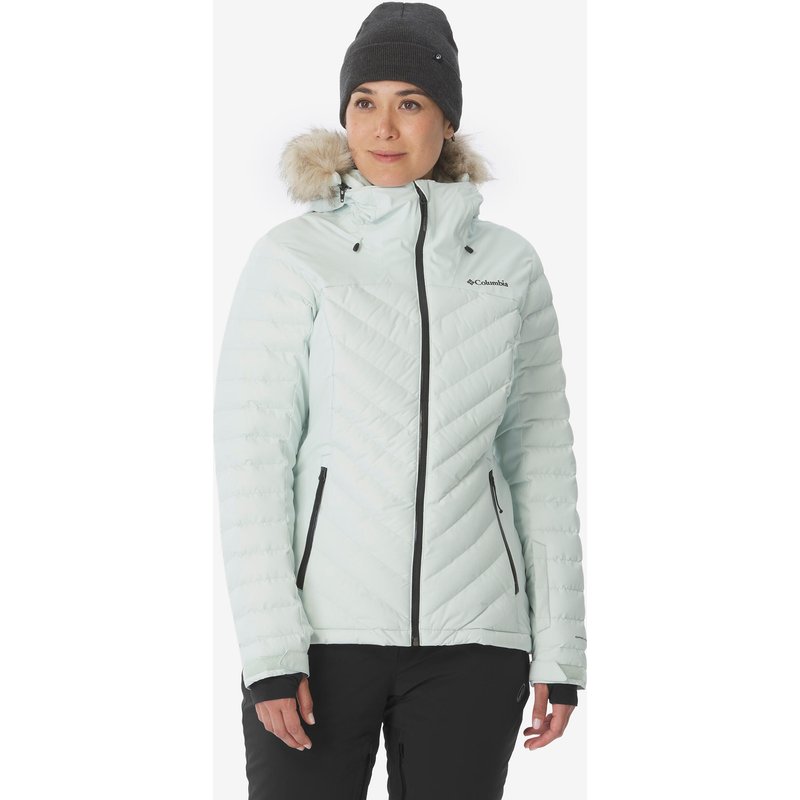 Skijacke Snowboardjacke Damen warm - Columbia Kennewick Crossing hellgrün