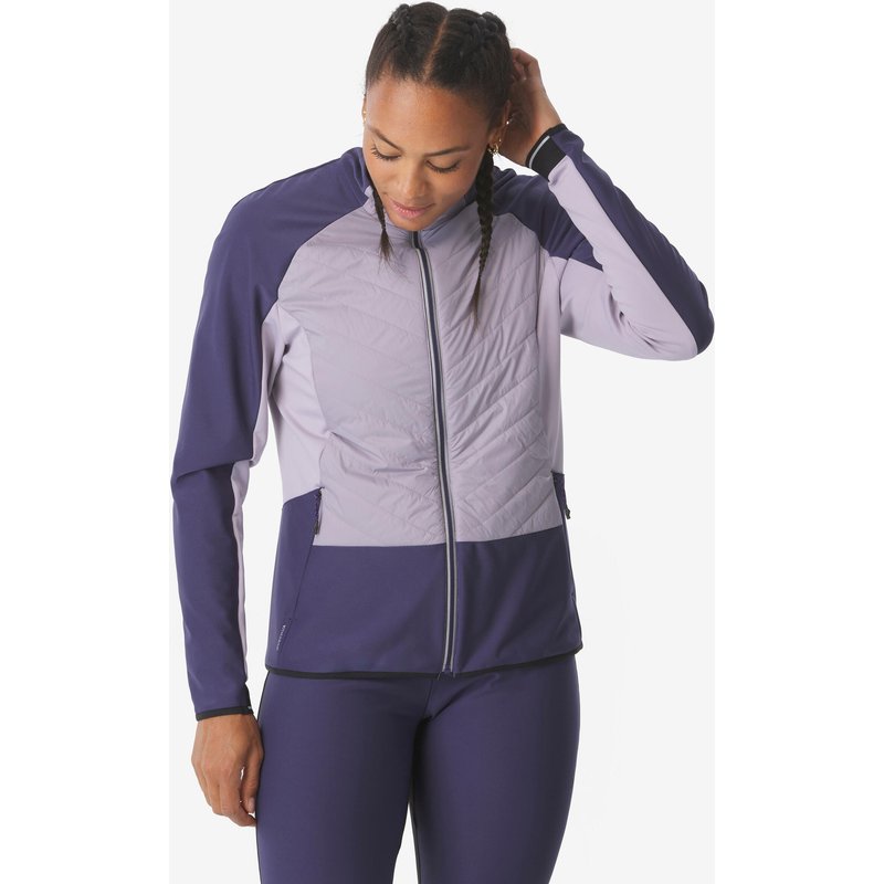 Langlaufjacke Damen winddicht – XCS 500 violett
