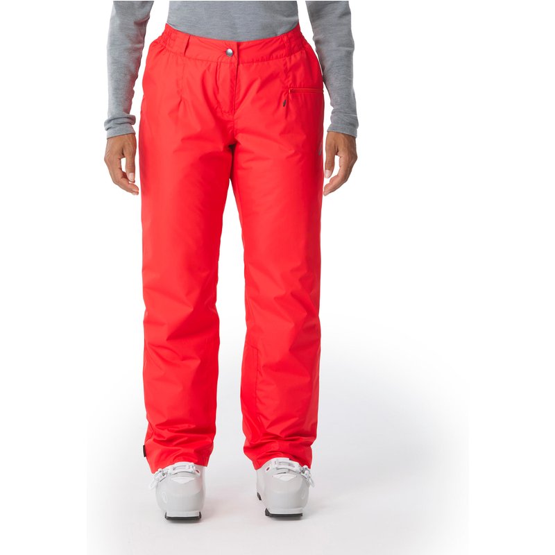 Skihose Snowboardhose Damen warm wasserdicht - First Heat rot