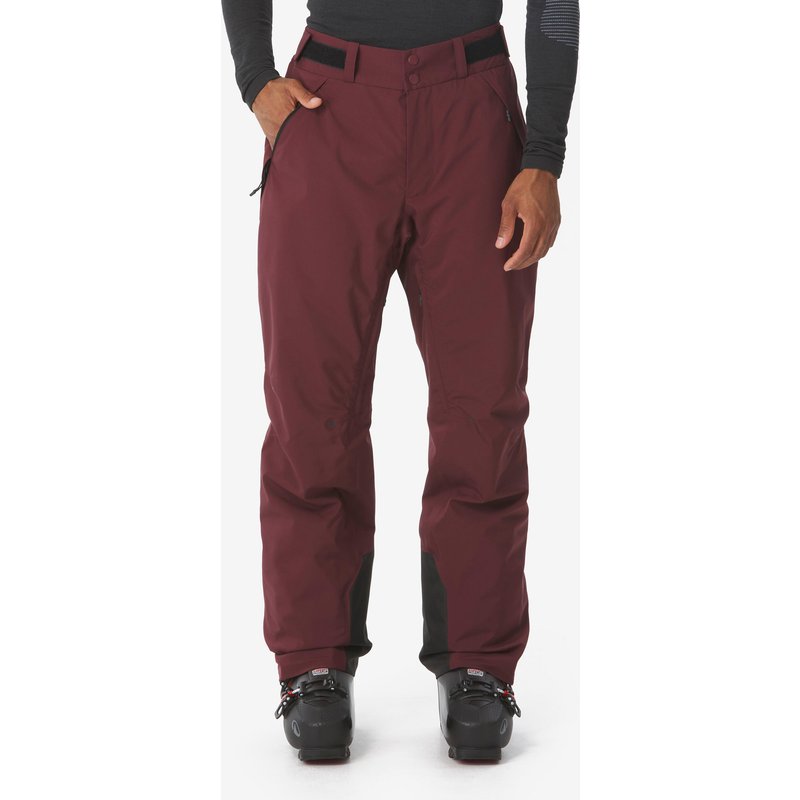 Skihose Snowboardhose Herren wasserdicht - 500 bordeauxrot