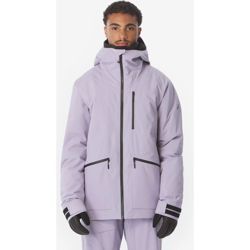 Skijacke Snowboardjacke Herren warm atmungsaktiv Allmountain - AM 500 violett
