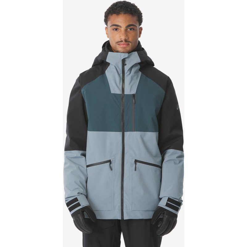 Skijacke Snowboardjacke Herren warm atmungsaktiv Allmountain - AM 500 grün