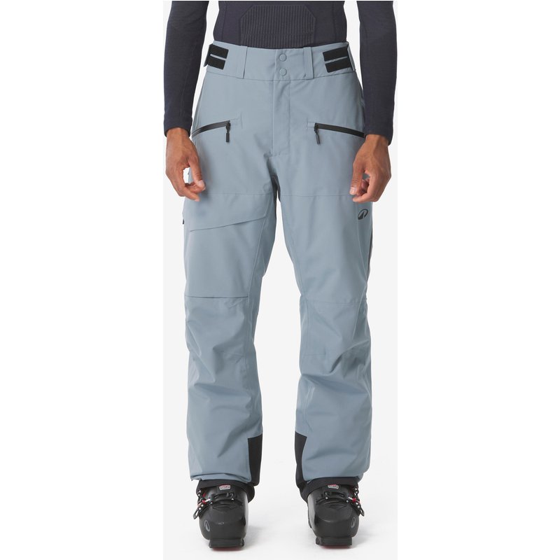 Skihose Snowboardhose Herren wasserdicht atmungsaktiv grau