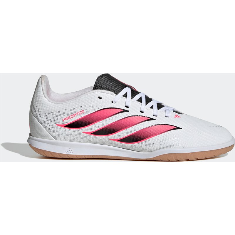 Kinder Fußball Hallenschuhe Futsal - adidas Predator Club Sala IN weiß