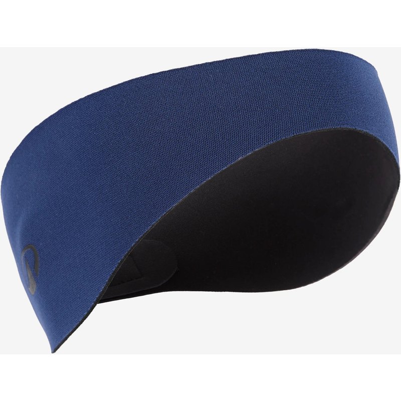 Schwimm-Stirnband Neopren wendbar Größe S - blau/schwarz