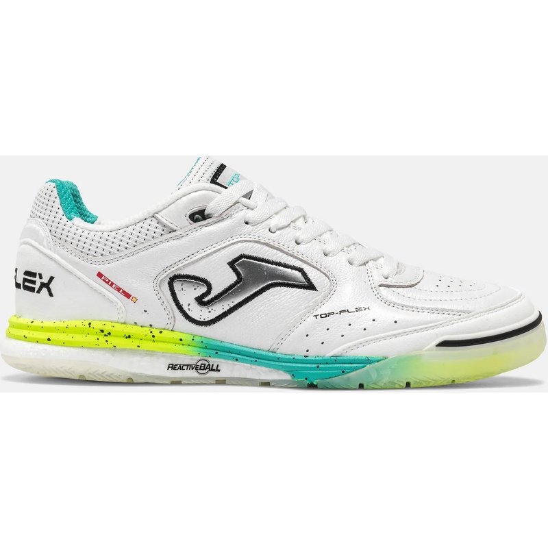 Damen/Herren Fußball Hallenschuhe Futsal ‒ JOMA Top Flex Rebound weiß