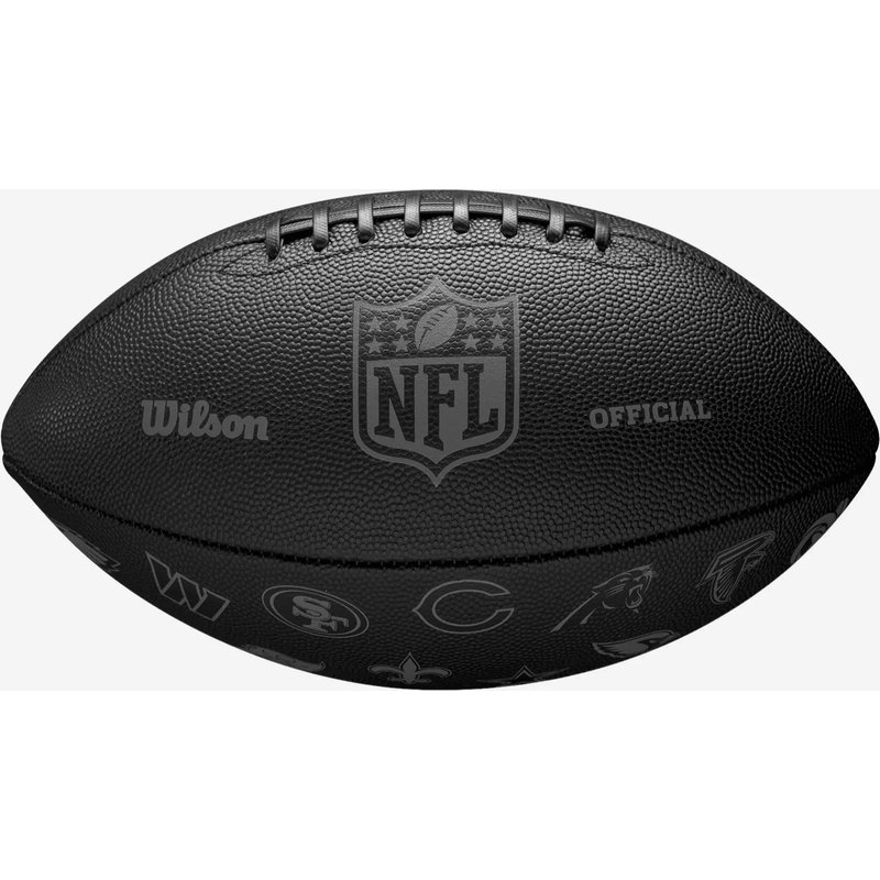 American Football Ball - Replica Wilson NFL All Team Logos schwarz