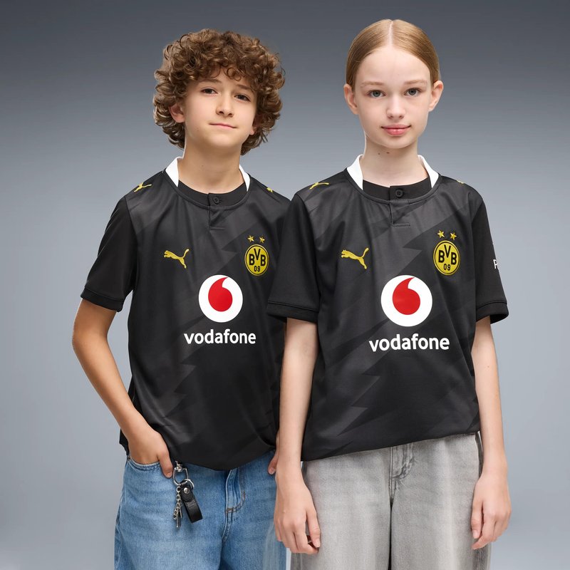 Kinder Fußballtrikot Borussia Dortmund 26/27 Auswärts