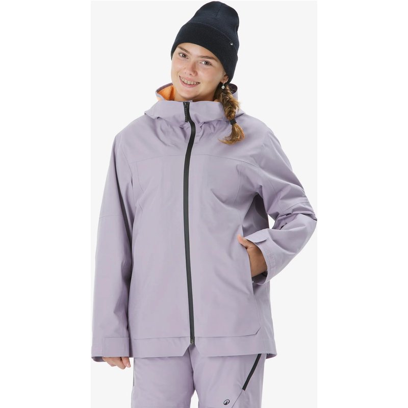 3-in-1-Skijacke Kinder 7–15 Jahre mit herausnehmbarem Fleece - 900 violett