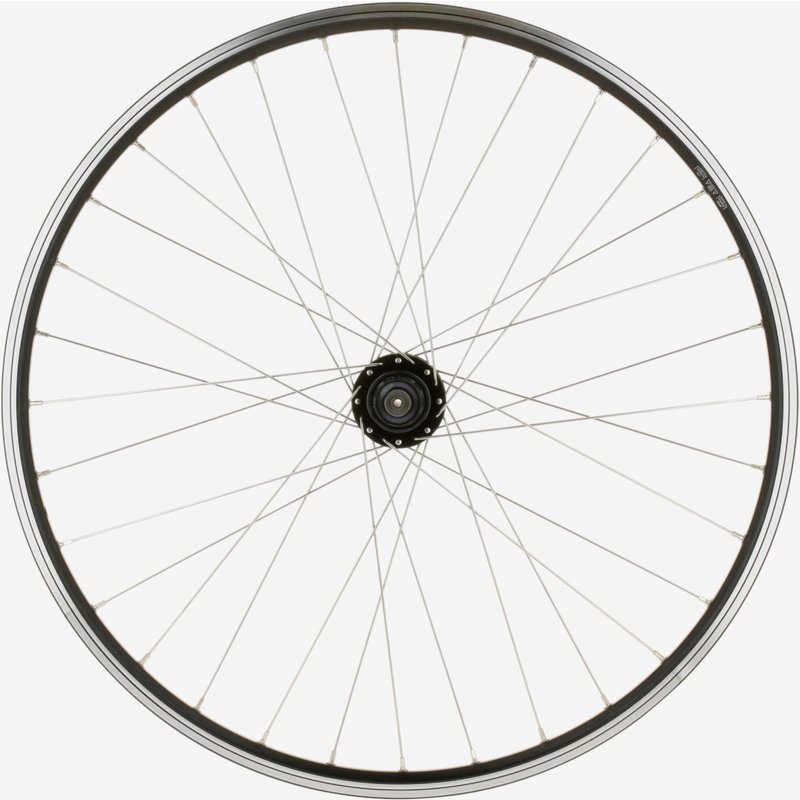 Hinterrad MTB 26" Hohlkammerfelge Scheibenbremse/V-Brake Zahnkranzpaket QR
