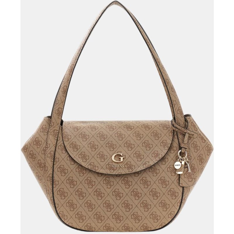 Guess - Bolso de hombro con cierre solapa.