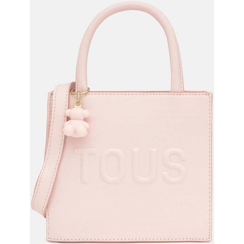 Tous - Bolso mini con cierre de botón magnético y doble asa..