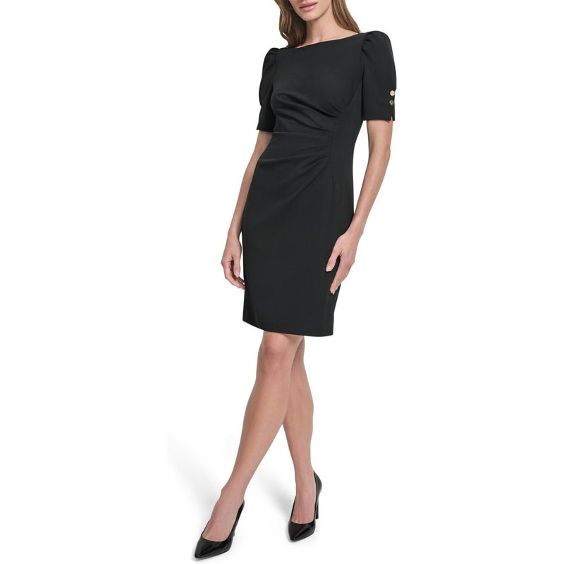DKNY - Vestido corto de manga corta.
