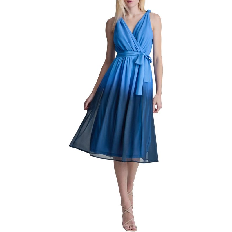 DKNY - Vestido corto con efecto degrade.