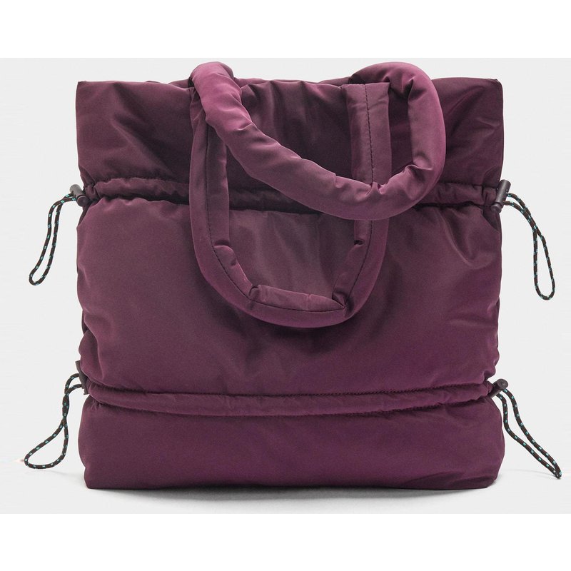 Parfois - Shopper acolchado con cierre de imán en liso.