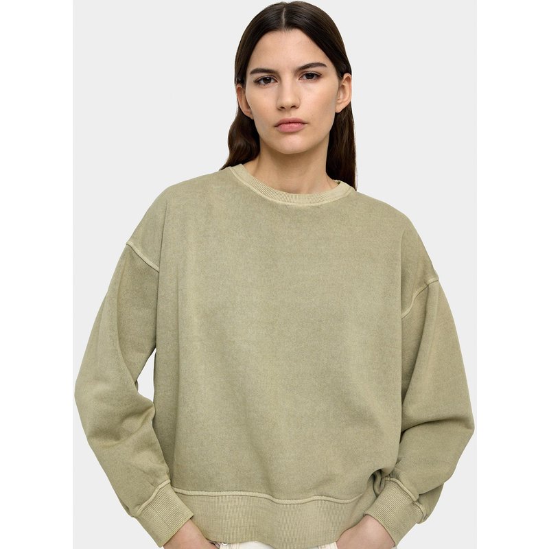 Parfois - Sudadera de mujer 100% algodón estilo oversize.