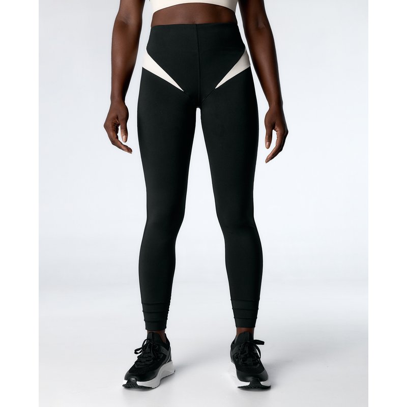 Black Limba - Leggings deportivos de mujer recortables de alta sujeción.