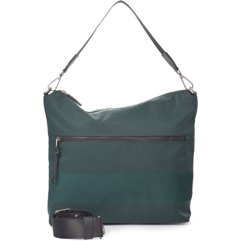Kcb - Bolso de hombro Wide color verde.