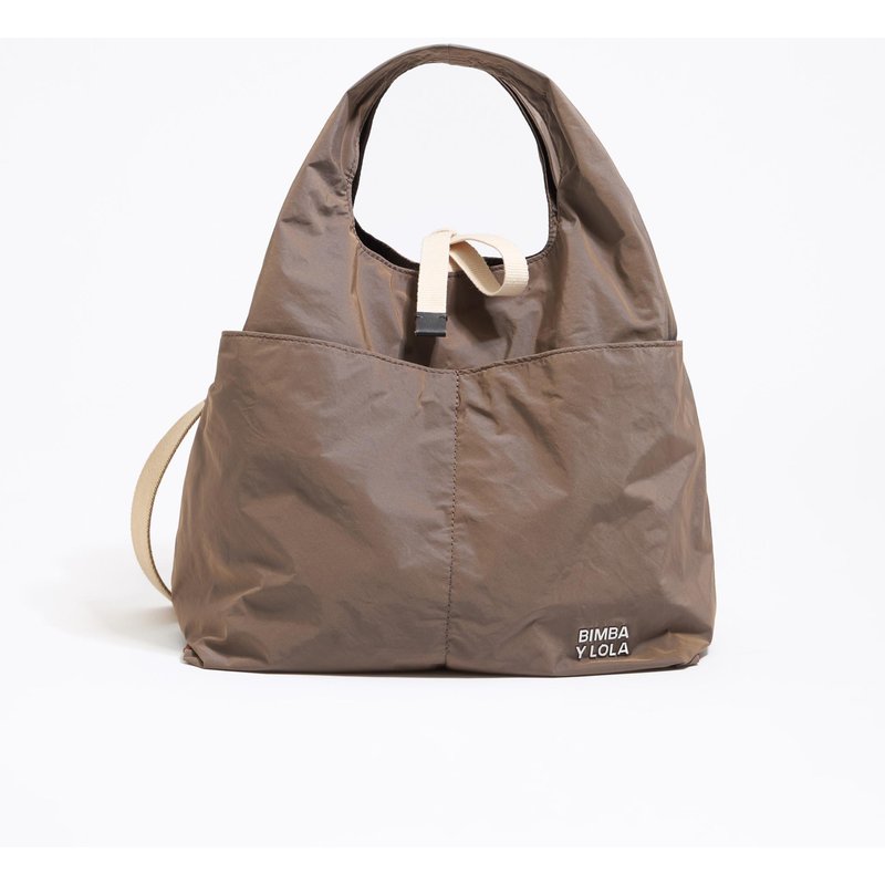 Bimba y Lola - Bolso de mano de mujer nylon blando.