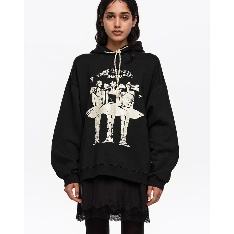 Bimba y Lola - Sudadera de mujer capucha logo.