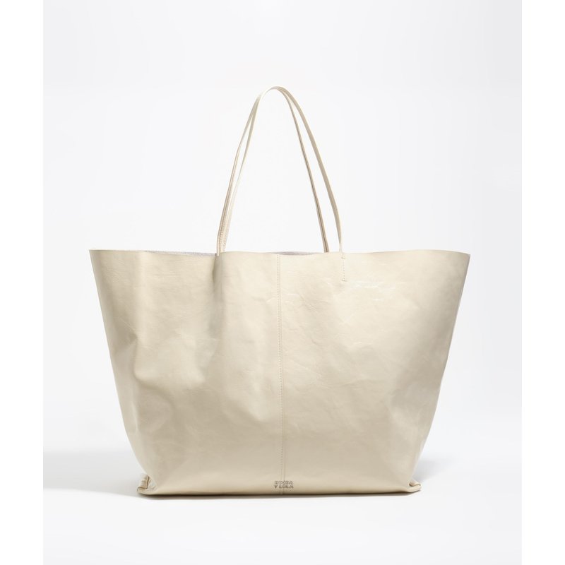 Bimba y Lola - Bolso de hombro de mujer shopper paper maxi piel.
