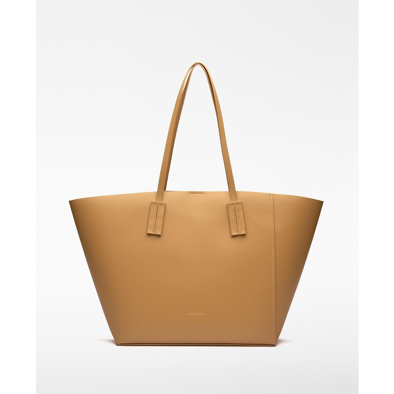 Adolfo Dominguez - Shopper de mujer Mica horizontal de piel.