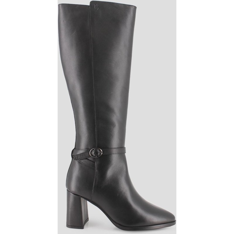 Blogger - Bota caña alta mujer en piel tacon alto.
