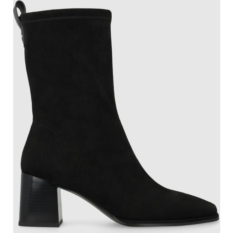 Lodi - Botines de mujer en antelina con tacón.