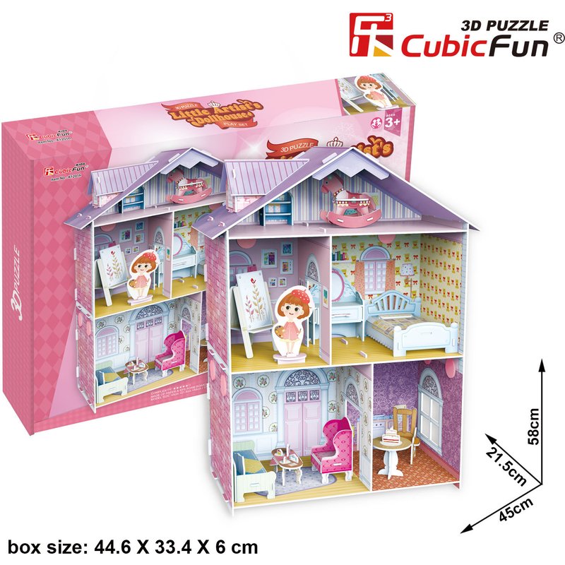 Puzzle 3D - Pianist's Home (Difficulté: 4/6) Cubic Fun