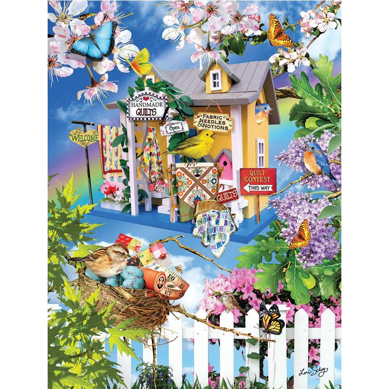 Puzzle Pièces XXL - Quilts en Haut SunsOut