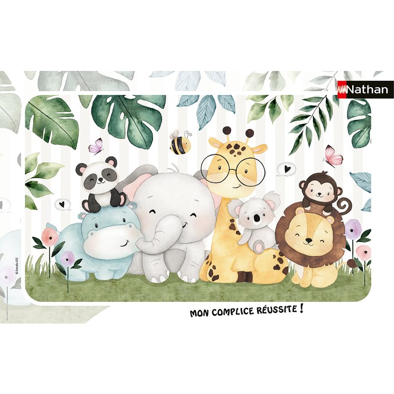 Puzzle Cadre - Animaux Tout Doux Nathan
