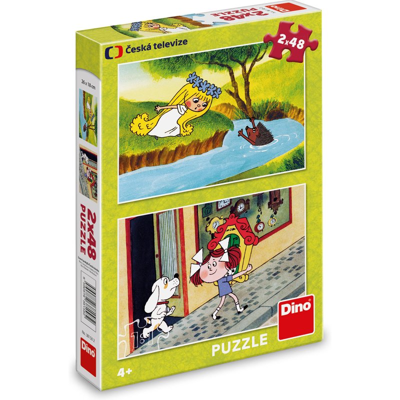 2 Puzzles - Fairy Tales Dino