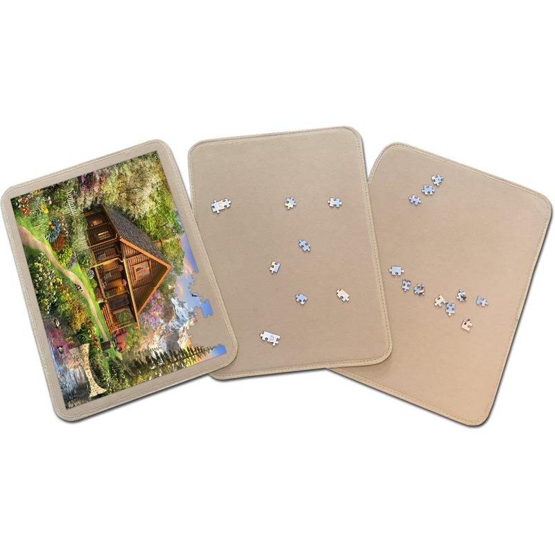 3 Plateaux pour Puzzles - 3 x 500 pièces Jig & Puz