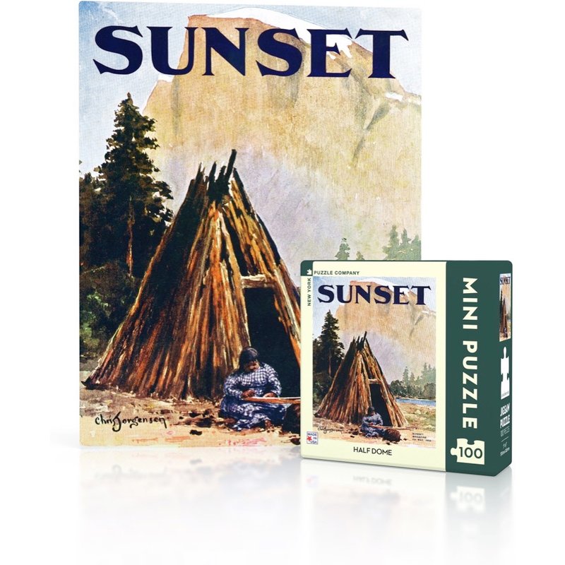Puzzle Half Dome Valley Mini New York Puzzle Company