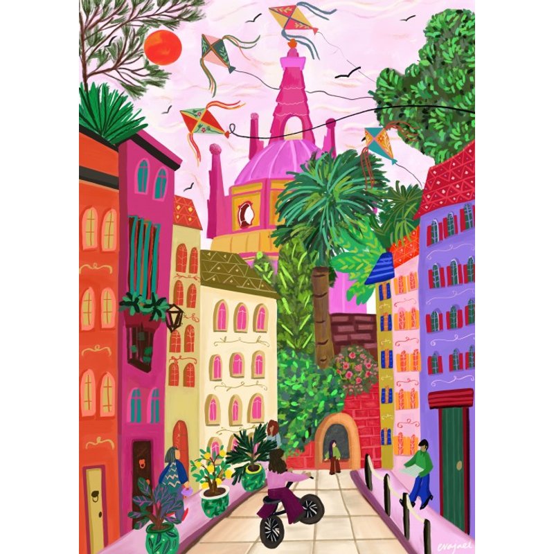 Puzzle Mexico Pieces & Peace