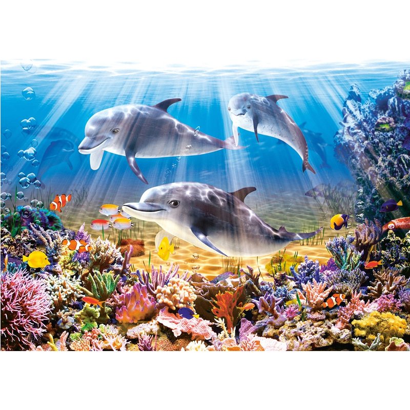 Puzzle Le Monde des Dauphins Castorland