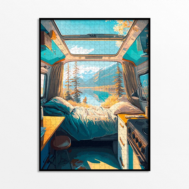 Puzzle Van Life Piece & Love