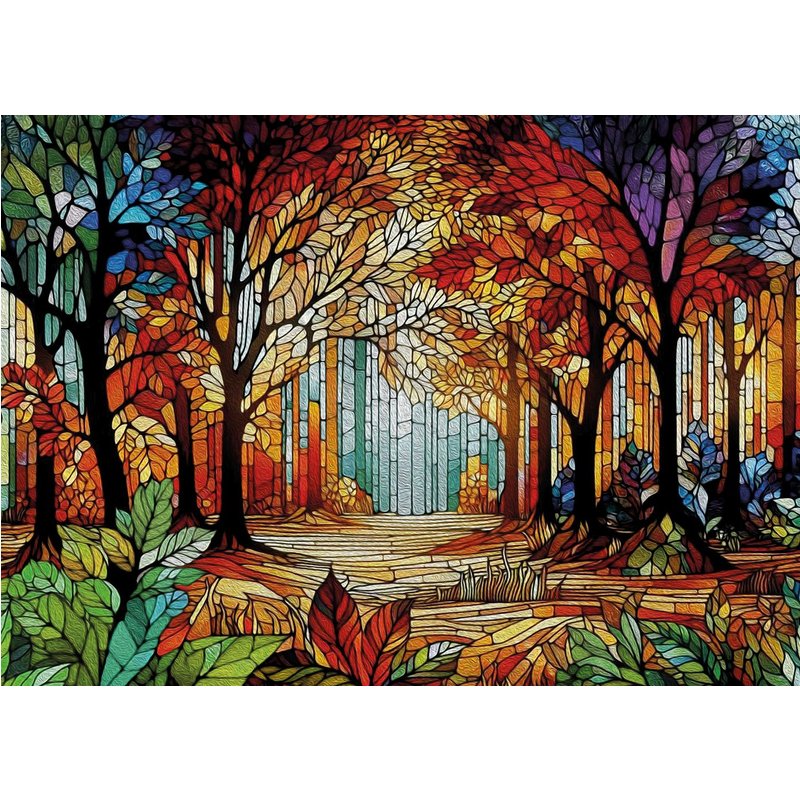 Puzzle Vitrail Interdruk