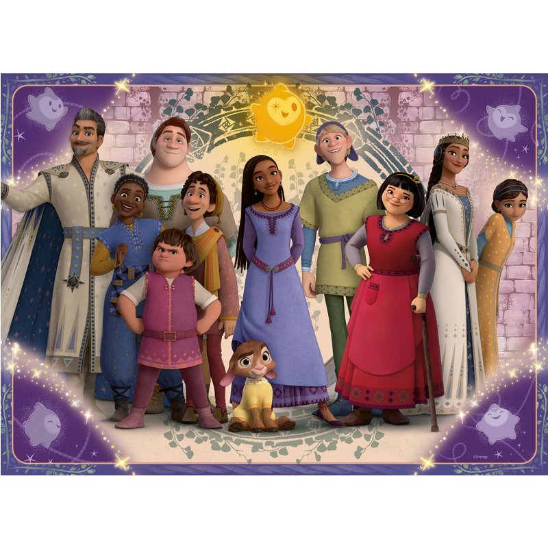 Puzzle Pièces XXL - Les souhaits deviennent réalité - Disney Wish