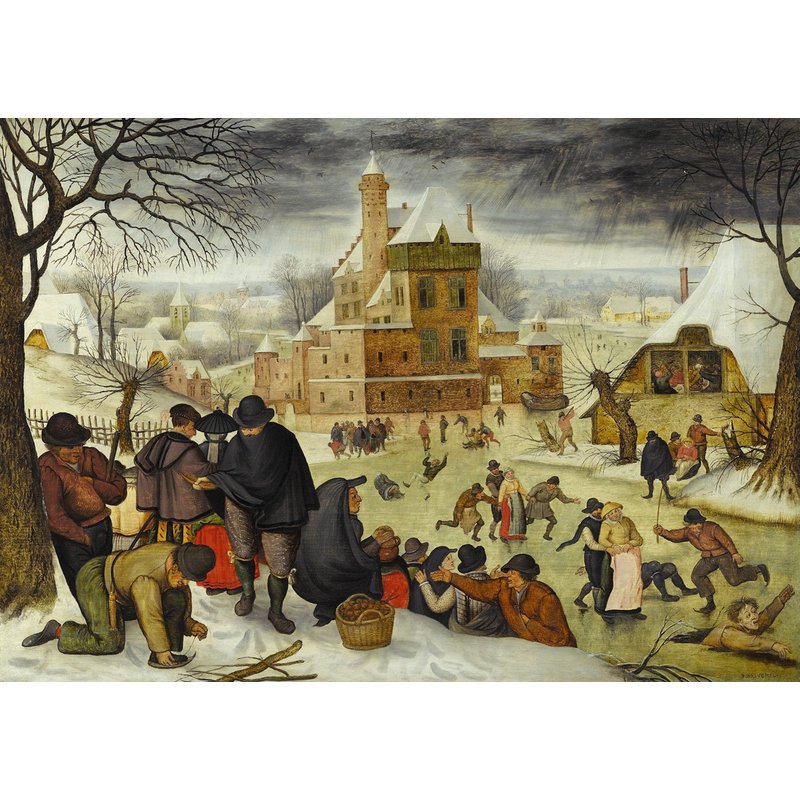 Puzzle Brueghel Pieter le Jeune - Hiver DToys