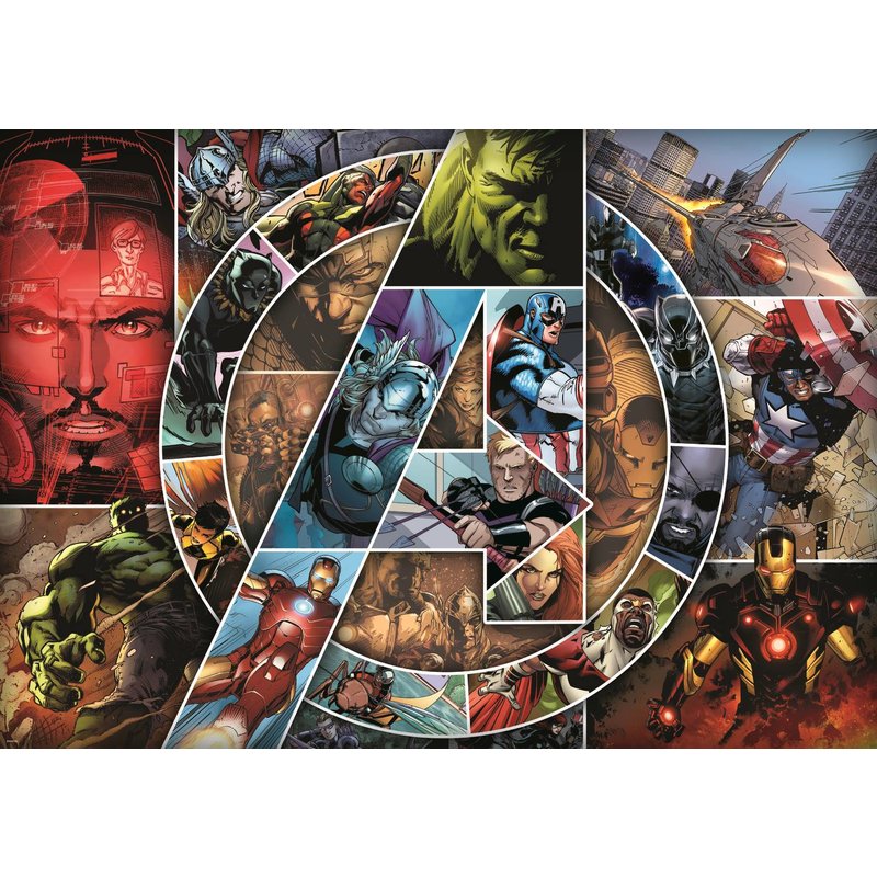 Puzzle Avengers : Héros Trefl